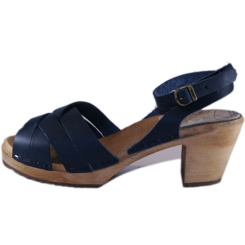 High Heel Selma Sandal in your choice of Featured Leather - Sample Sale 50% off