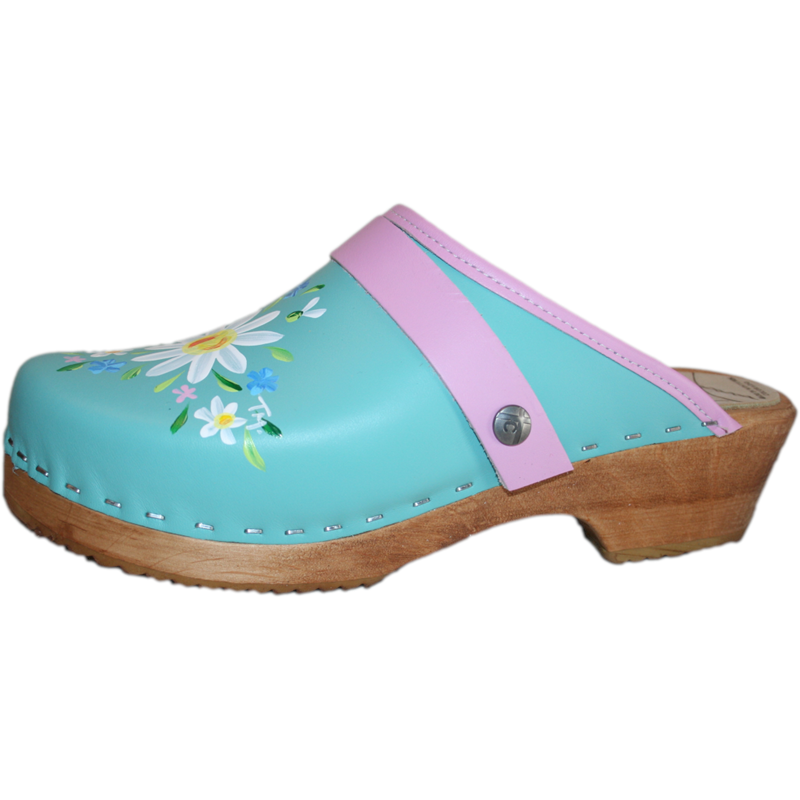 Traditional Heel Aqua Malin