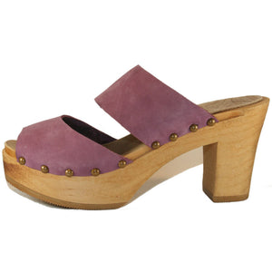 Orchid Nubuck Ultimate High Two Strap Sandal