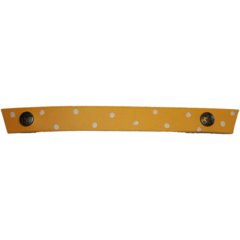 Snap Strap with Hand Painted Dots