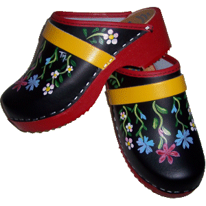 Traditional Heel Black/Red Alice