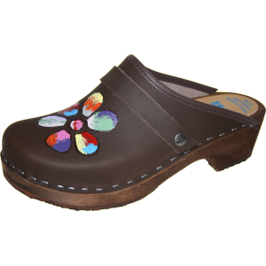 Traditional Heel Brown Oil Becky