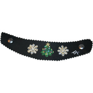 Hand Painted Christmas in Vail Strap