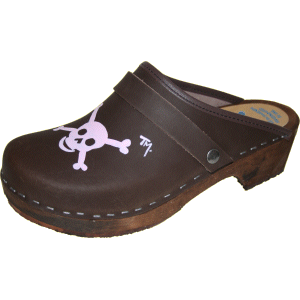 Traditional Heel Brown Oil Pink Pirate