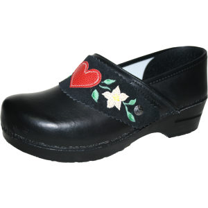 Hand painted sanita clogs sales
