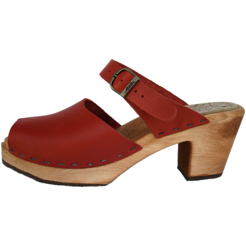 High heel clog sandals sales