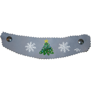Light Blue Christmas in Vail Strap